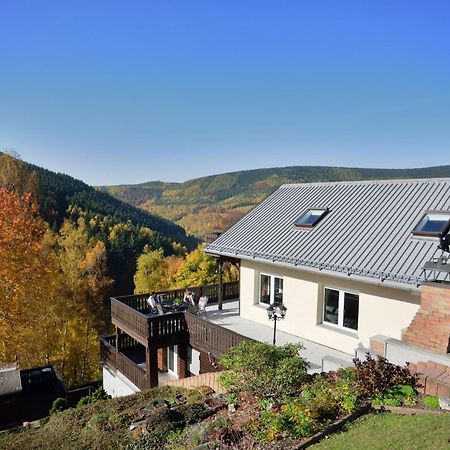 Majestic Holiday Home With Jacuzzi Unterschönau Buitenkant foto