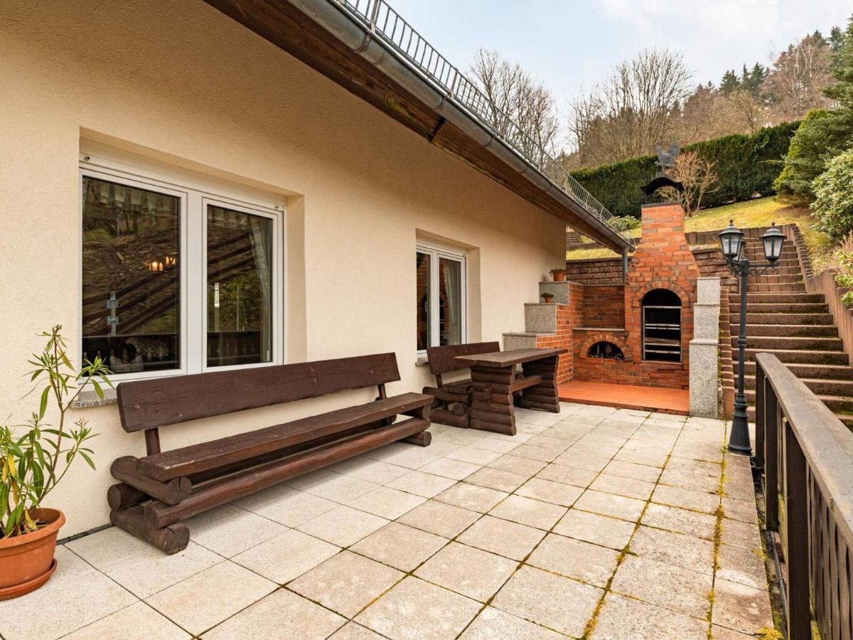 Majestic Holiday Home With Jacuzzi Unterschönau Buitenkant foto