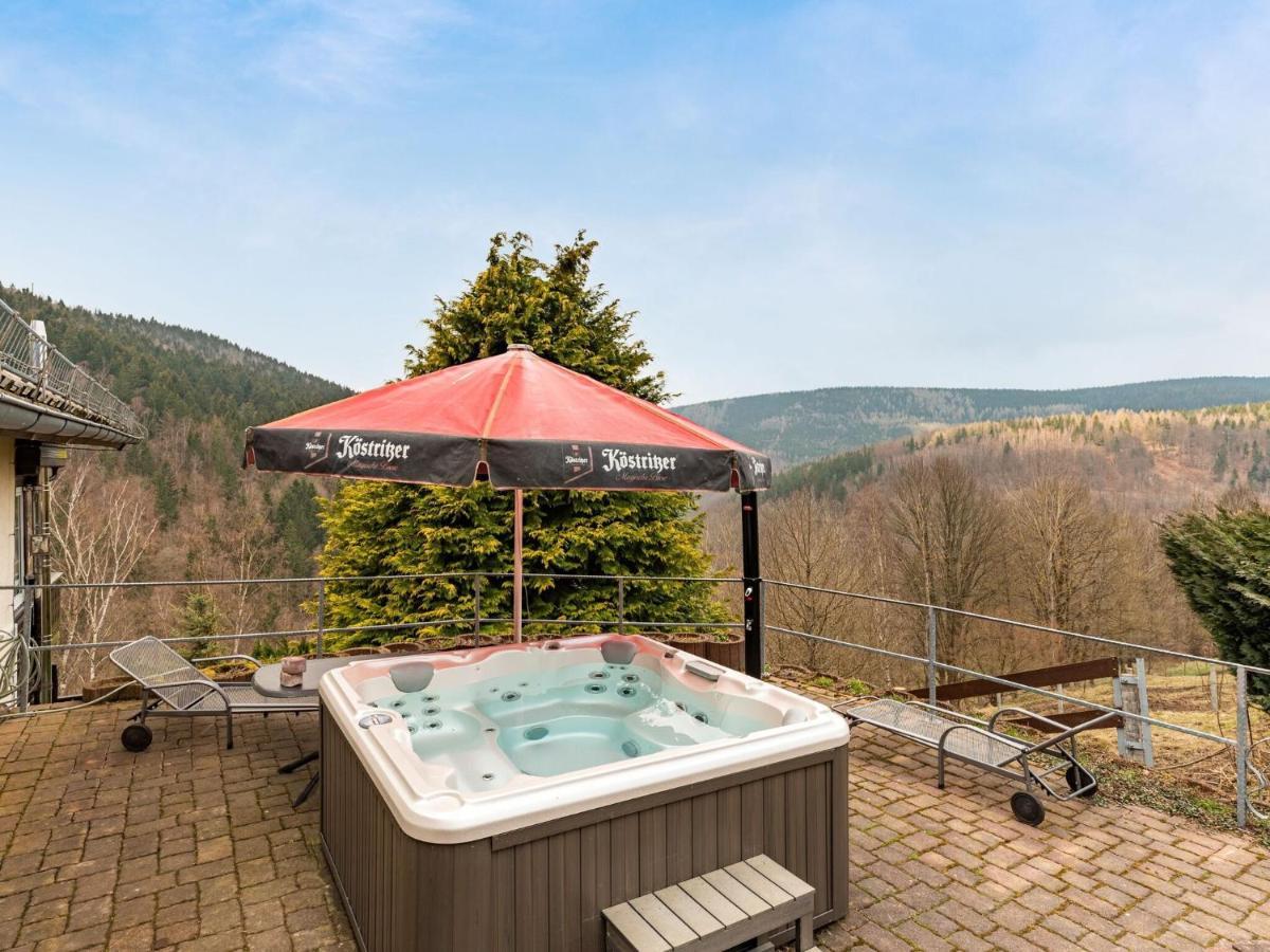 Majestic Holiday Home With Jacuzzi Unterschönau Buitenkant foto