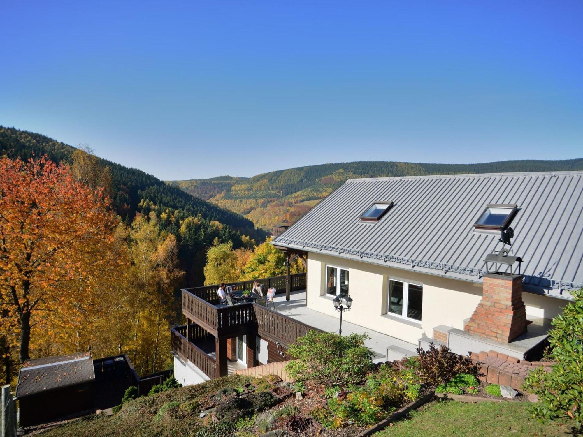 Majestic Holiday Home With Jacuzzi Unterschönau Buitenkant foto